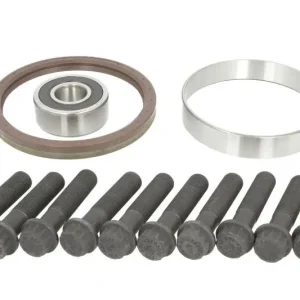 Zestaw śrub koła zamachowego (M16x1,5mm, dł.86mm, łożysko z pierścieniem i uszczelniaczem) pasuje do MERCEDES AXOR, AXOR 2, CAPACITY, CITARO (O 530), CITARO 2, CONECTO (O 345) 12.88- Dostępne od ręki