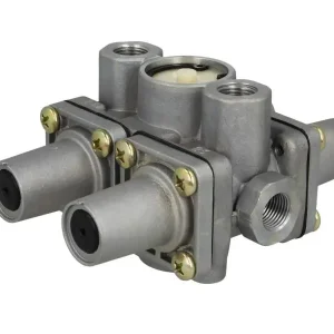 Bezpieczna płatność Zawór wieloobwodowy, czteroobwodowy (M16x1,5/M22x1 ciśnienie robocze 20bar) pasuje do MAN E2000, F2000, F90, F90 UNTERFLUR, MERCEDES NG, O 303, O 340, O 405, O 407, O 408 08.73-