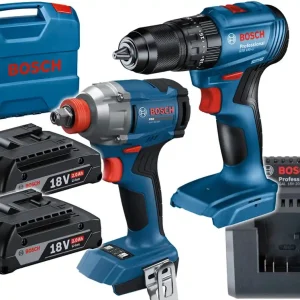 Klucz udarowy GDX 18V-285 i wkrętarka GSB 185-LI Bosch Professional + 2x2,0Ah + walizka narzędziowa Oferta