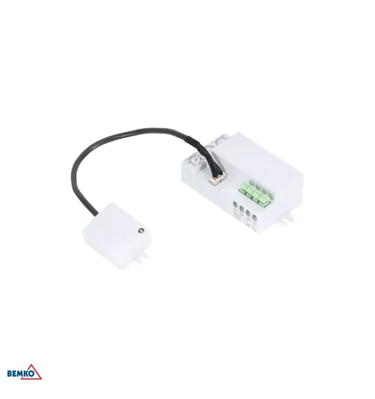 Czujnik Mikrofalowy 1200W 360* Ip20 Prostokątny Biały Z Sondą B51-SES75WH Szybka dostawa