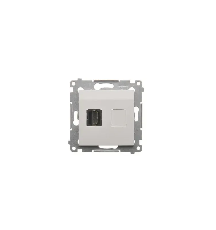 Simon 54 Gniazdo HDMI (moduł), biały DGHDMI.01/11 Zniżka