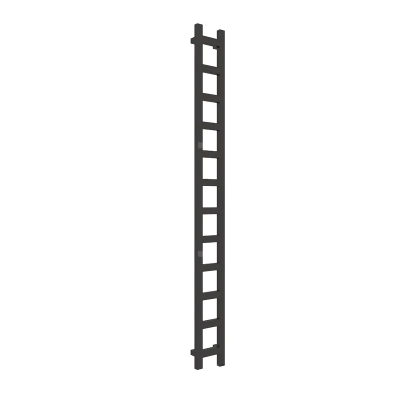 Grzejnik drabinkowy TERMA EASY ONE, podłączenie S1, wym. 1920 x 200 mm, kolor heban, moc 378W Oferta limitowana