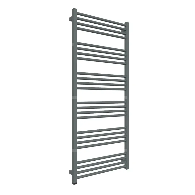 Grzejnik drabinkowy TERMA FIONA ONE, podłączenie S1, wym. 1380 x 600 mm, kolor metaliczny szary, moc 696W Ekspresowa dostawa