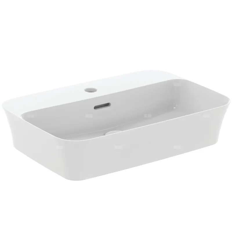 Tani Zbiornik 550x380x145 mm Spód szlifowany, 1 otwór na baterię, z przelewem - IPALYSS