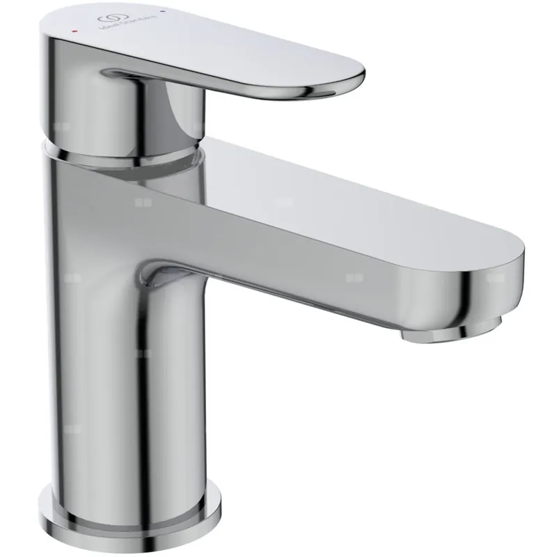 Bateria umywalkowa 50x155x138 mm, wylewka 114 mm 3.8 l/min (3 bary), bez korka spustowego - CERAFINE MODEL O Rabat