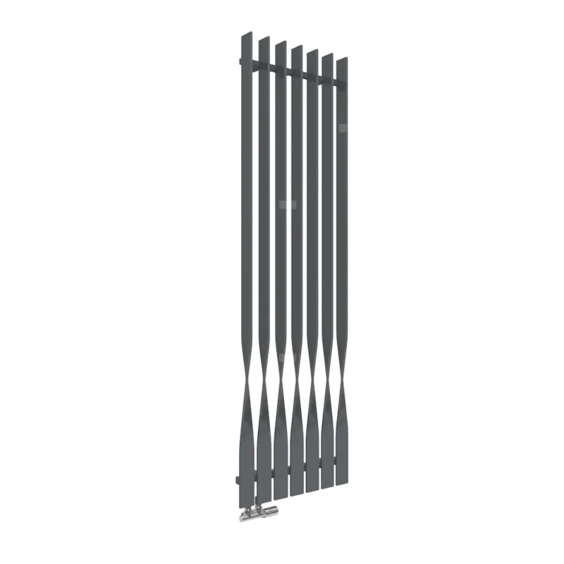 Bezpieczna płatność Grzejnik drabinkowy TERMA CYKLON V, podłączenie YP, wym. 1900 x 580 mm, kolor szary łupek RAL7015, moc 1166W