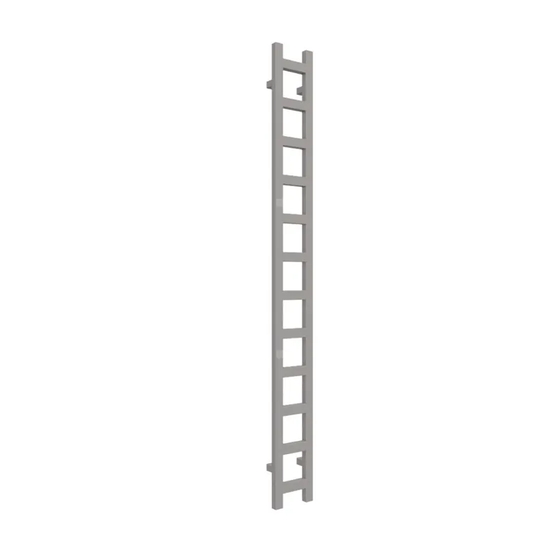 Grzejnik drabinkowy TERMA EASY, podłączenie SX, wym. 1920 x 200 mm, kolor szary platynowy RAL7036, moc 378W Nowość