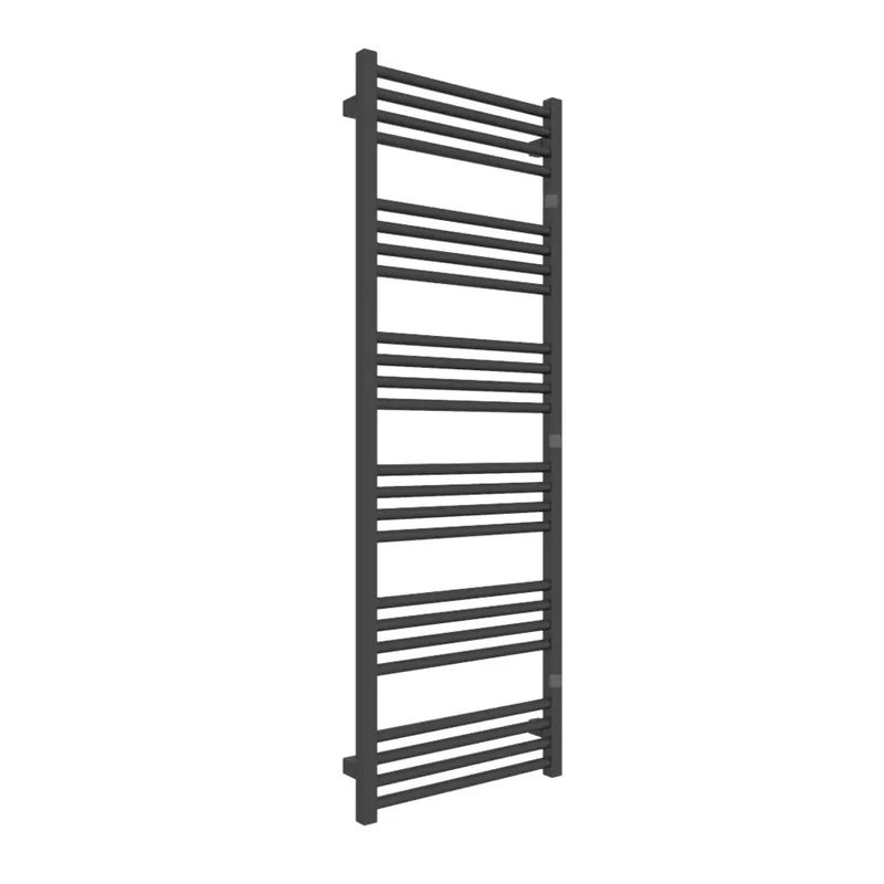Bestseller Grzejnik drabinkowy TERMA FIONA, podłączenie ZX, wym. 1380 x 480 mm, kolor czarny RAL9017, moc 568W
