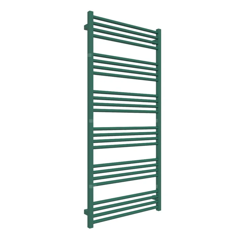 Zniżka Grzejnik drabinkowy TERMA FIONA, podłączenie SX, wym. 1380 x 630 mm, kolor zielony opal RAL6026, moc 711W