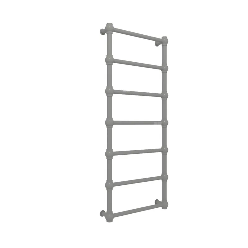 Bestseller Grzejnik drabinkowy TERMA RETRO, podłączenie SX, wym. 1170 x 504 mm, kolor szary kurz RAL7037, moc 308W
