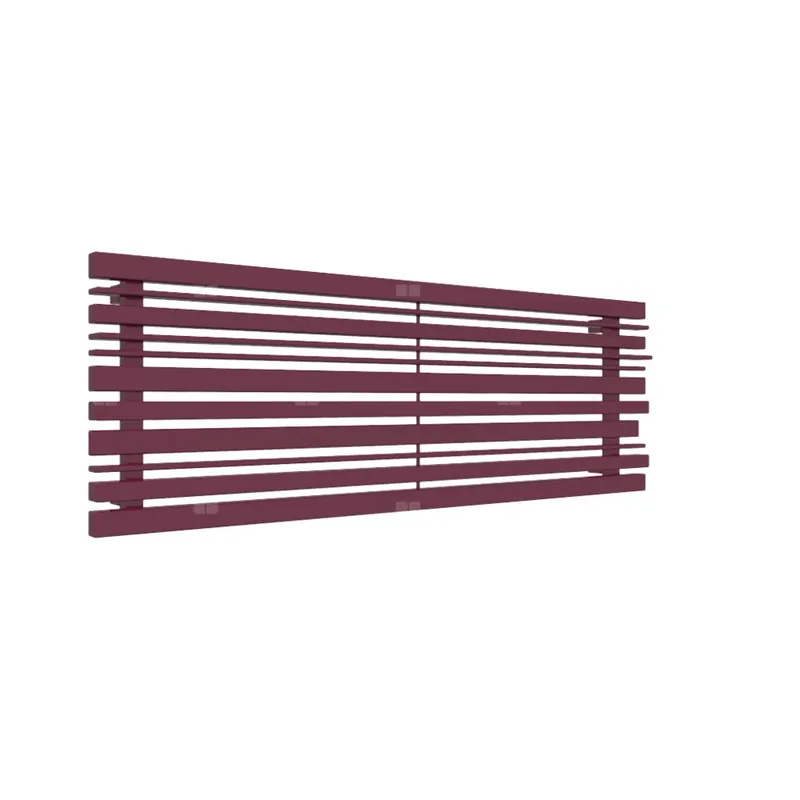 Bestseller Grzejnik drabinkowy TERMA SHERWOOD H, podłączenie O1, wym. 440 x 1300 mm, kolor czerwony bordowy RAL4004, moc 701W
