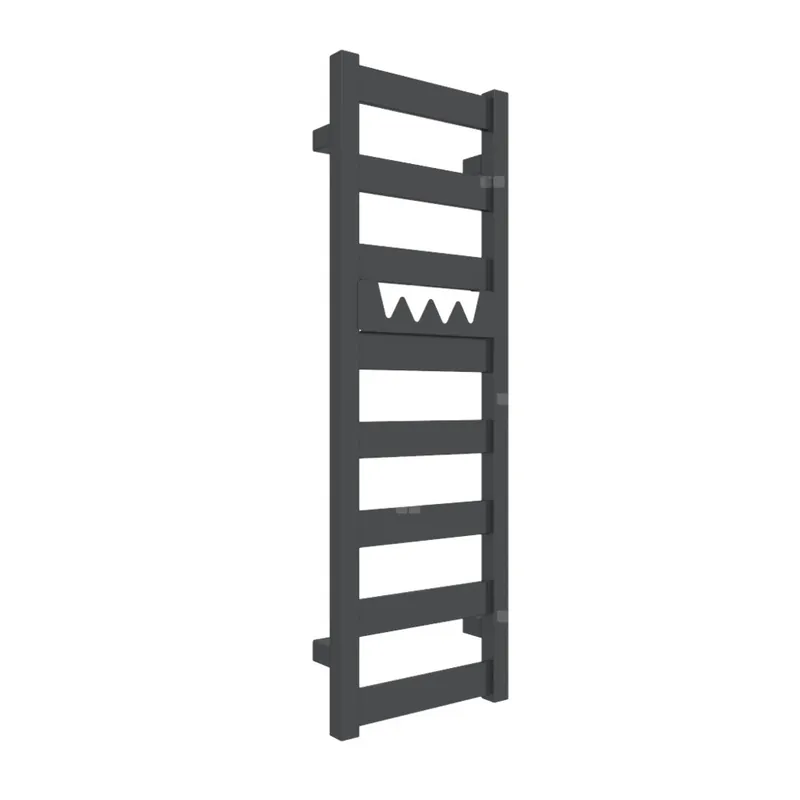 Bestseller Grzejnik drabinkowy TERMA VIVO, podłączenie Z8, wym. 910 x 300 mm, kolor szary czarny RAL7021, moc 240W