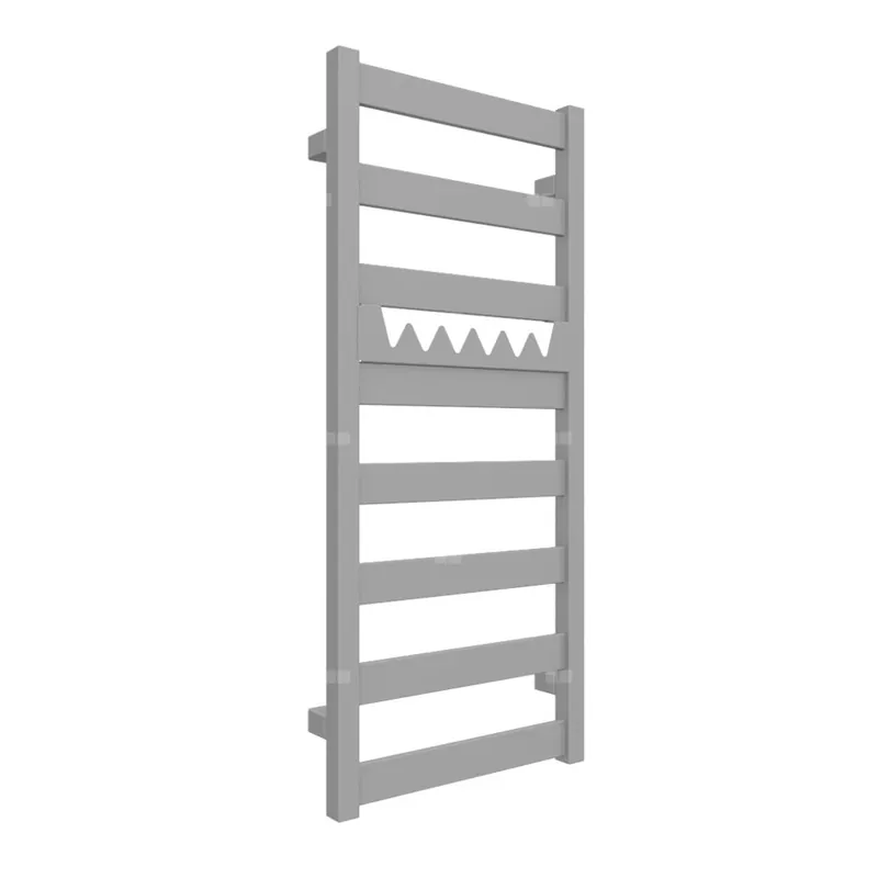 Bestseller Grzejnik drabinkowy TERMA VIVO, podłączenie SX, wym. 910 x 400 mm, kolor szary sygnałowy RAL7004, moc 295W