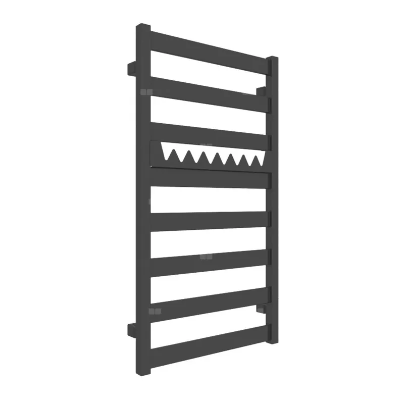 Bestseller Grzejnik drabinkowy TERMA VIVO, podłączenie SX, wym. 910 x 500 mm, kolor czarny RAL9017, moc 350W