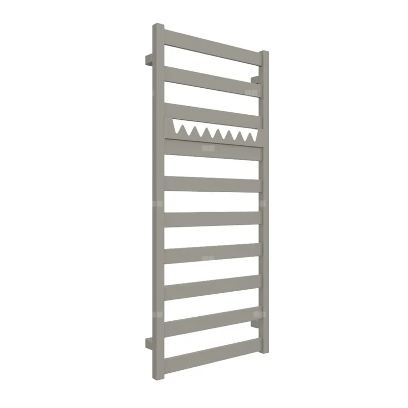 Bestseller Grzejnik drabinkowy TERMA VIVO, podłączenie SX, wym. 1150 x 500 mm, kolor metaliczny kamień, moc 433W