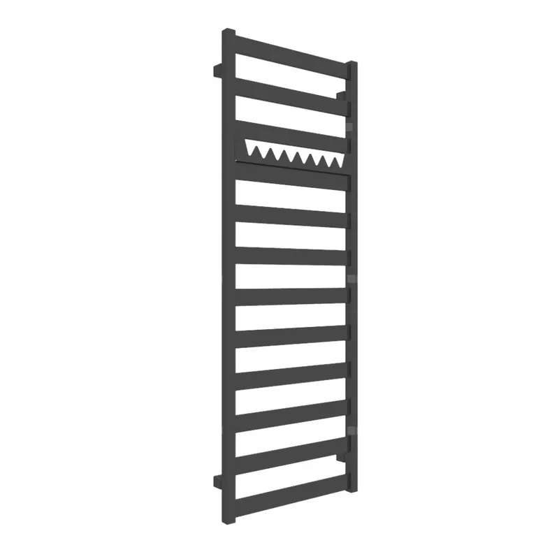 Bestseller Grzejnik drabinkowy TERMA VIVO, podłączenie ZX, wym. 1390 x 500 mm, kolor czarny sygnałowy RAL9004, moc 512W
