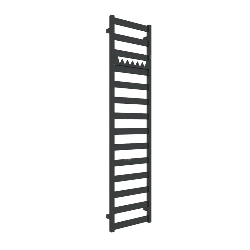 Bestseller Grzejnik drabinkowy TERMA VIVO, podłączenie Z8, wym. 1630 x 400 mm, kolor czarny jak kruk mat RAL9005, moc 503W